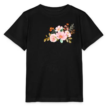 Blühendes Haar - Stanley/Stella Kinder T-Shirt MINI CREATOR  - Schwarz - Vorne - Mikhail (115cm)