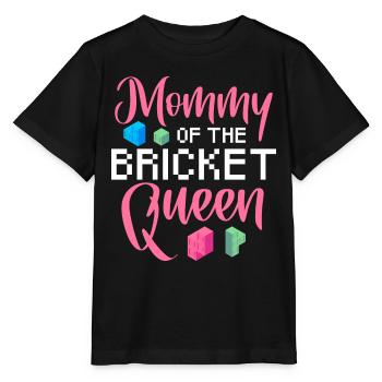 Maman de la reine des briques - T-shirt bio MINI CREATOR Stanley/Stella Enfant - noir - Devant - Mikhail (115cm)