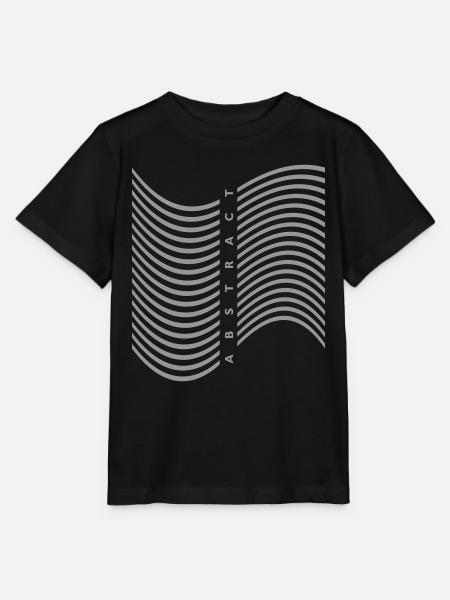 Abstraktes Design - Stanley/Stella Kinder T-Shirt MINI CREATOR  - Schwarz