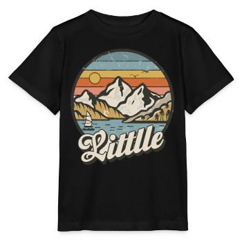 RetroVista Roamer - Stanley/Stella Kinder T-Shirt MINI CREATOR  - Schwarz - Vorne - Mikhail (115cm)