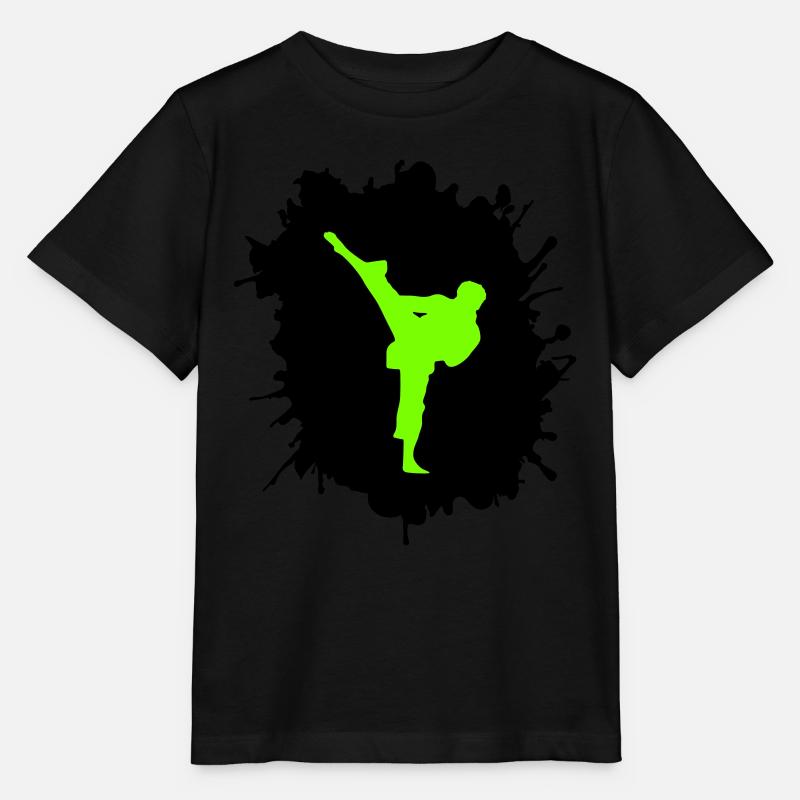 karate klecks - Stanley/Stella Kinder T-Shirt MINI CREATOR  - Schwarz