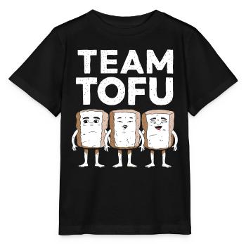 Tofu Lustiges - Stanley/Stella Kinder T-Shirt MINI CREATOR  - Schwarz - Vorne - Mikhail (115cm)