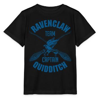 Harry Potter Emblème Serdaigle Quidditch - T-shirt bio MINI CREATOR Stanley/Stella Enfant - noir - Devant - Mikhail (115cm)