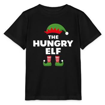 L’Elfe affamé - T-shirt bio MINI CREATOR Stanley/Stella Enfant - noir - Devant - Mikhail (115cm)