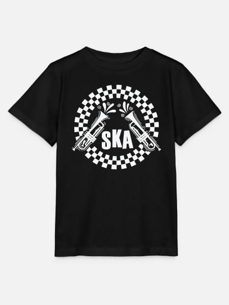 Ska Trompette Old School Jazz Style de Musique - T-shirt bio MINI CREATOR Stanley/Stella Enfant - noir