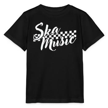 Ska Music Swing Jazz Music Style - Stanley/Stella MINI CREATOR Kids’ T-Shirt - black - Front - Mikhail (115cm)