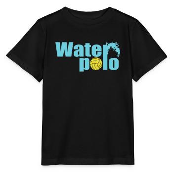Water Polo Sport Water Polo Water Pool - Stanley/Stella MINI CREATOR Kids’ T-Shirt - black - Front - Mikhail (115cm)