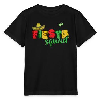 Fiesta Squad Holiday Mexico America - Stanley/Stella MINI CREATOR Kids’ T-Shirt - black - Front - Mikhail (115cm)