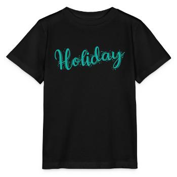 Holiday Holidays Leisure Holidays Travel Family - Stanley/Stella MINI CREATOR Kids’ T-Shirt - black - Front - Mikhail (115cm)