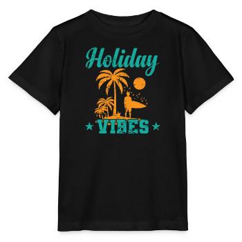 Holiday Vibes Holiday Leisure Holidays - Stanley/Stella MINI CREATOR Kids’ T-Shirt - black - Front - Mikhail (115cm)