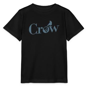 Crow Crow Animal Bird Environnement et nature - T-shirt bio MINI CREATOR Stanley/Stella Enfant - noir - Devant - Mikhail (115cm)