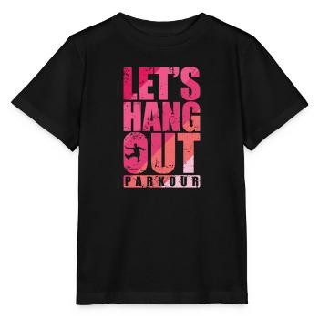 Let's Hang out Parkour Sport Fitness - Stanley/Stella MINI CREATOR Kids’ T-Shirt - black - Front - Mikhail (115cm)