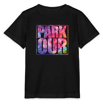 Parkour PARK OUR Jump Sport Fitness - Stanley/Stella MINI CREATOR Kids’ T-Shirt - black - Front - Mikhail (115cm)
