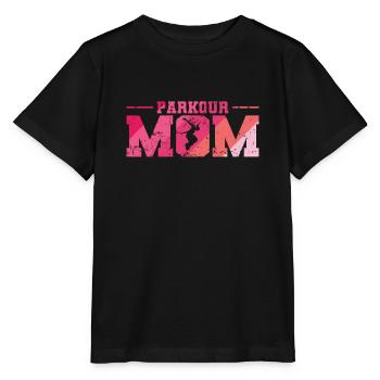 Parkour Mom Sport Training Obstacle - Stanley/Stella MINI CREATOR Kids’ T-Shirt - black - Front - Mikhail (115cm)