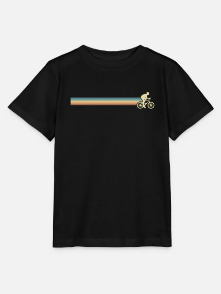 Cycliste Rider Fitness Sport - T-shirt bio MINI CREATOR Stanley/Stella Enfant - noir