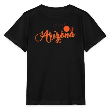 Arizona State États-Unis Amérique - T-shirt bio MINI CREATOR Stanley/Stella Enfant - noir - Devant - Mikhail (115cm)