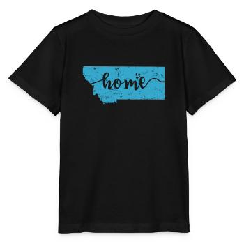 Montana Home USA America - Stanley/Stella MINI CREATOR Kids’ T-Shirt - black - Front - Mikhail (115cm)