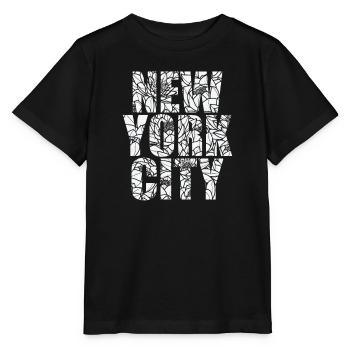 New York City USA Amerika Bundesstaat - Stanley/Stella Kinder T-Shirt MINI CREATOR  - Schwarz - Vorne - Mikhail (115cm)