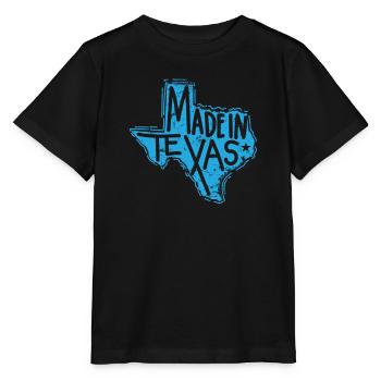 Fabriqué au Texas USA Amérique - T-shirt bio MINI CREATOR Stanley/Stella Enfant - noir - Devant - Mikhail (115cm)