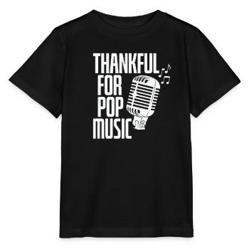 Thankful for Pop Music Sänger Stars - Stanley/Stella Kinder T-Shirt MINI CREATOR  - Schwarz - Vorne - Mikhail (115cm)