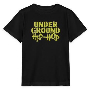 Under Ground Hip Hop Music Genre Rap - Stanley/Stella MINI CREATOR Kids’ T-Shirt - black - Front - Mikhail (115cm)