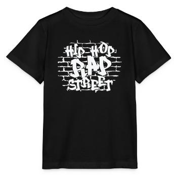 Hip Hop Rap Street Musikrichtung Rap - Stanley/Stella Kinder T-Shirt MINI CREATOR  - Schwarz - Vorne - Mikhail (115cm)