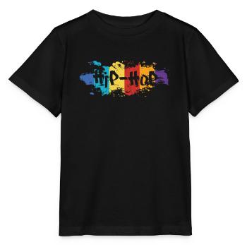 Hip Hop Music Rap Music Freestyle - Stanley/Stella MINI CREATOR Kids’ T-Shirt - black - Front - Mikhail (115cm)