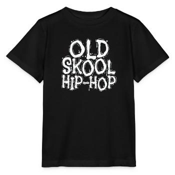 Old Skool Hip Hop Music Genre Rap - Stanley/Stella MINI CREATOR Kids’ T-Shirt - black - Front - Mikhail (115cm)