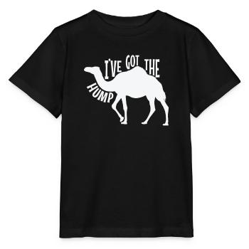 J’ai le dromadaire à bosse - T-shirt bio MINI CREATOR Stanley/Stella Enfant - noir - Devant - Mikhail (115cm)