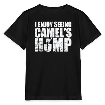 I enjoy seeing Camel's Hump Dromedar - Stanley/Stella Kinder T-Shirt MINI CREATOR  - Schwarz - Vorne - Mikhail (115cm)