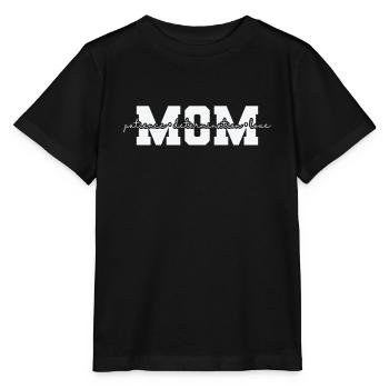 Mom patience Determination Love Muttertag Mami - Stanley/Stella Kinder T-Shirt MINI CREATOR  - Schwarz - Vorne - Mikhail (115cm)