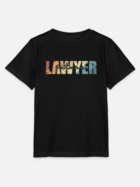 Lawyer Future Beruf Jurist - Stanley/Stella T-shirt MINI CREATOR til børn - sort