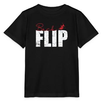 Backflip Skiing - Stanley/Stella MINI CREATOR Kids’ T-Shirt - black - Front - Mikhail (115cm)