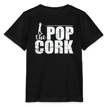 The Pop Cork Golf - Stanley/Stella MINI CREATOR Kids’ T-Shirt - black - Front - Mikhail (115cm)