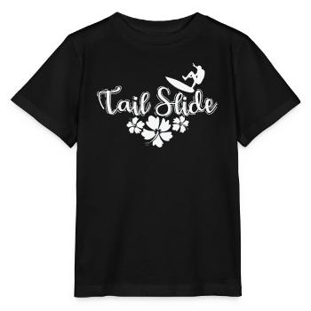 Tail Slide Surfing - Stanley/Stella Kinder T-Shirt MINI CREATOR  - Schwarz - Vorne - Mikhail (115cm)