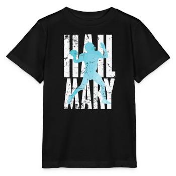 Hail Mary Football - Stanley/Stella MINI CREATOR Kids’ T-Shirt - black - Front - Mikhail (115cm)