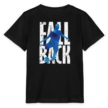 Fallrückzieher Fußball - Stanley/Stella Kinder T-Shirt MINI CREATOR  - Schwarz - Vorne - Mikhail (115cm)