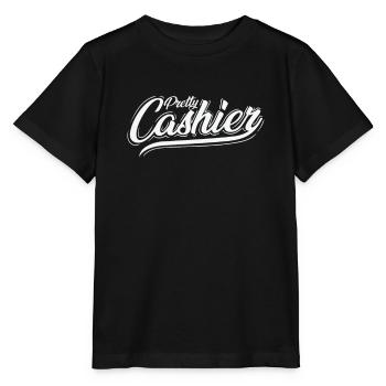 Pretty Cashier Verkäufer Beruf - Stanley/Stella Kinder T-Shirt MINI CREATOR  - Schwarz - Vorne - Mikhail (115cm)