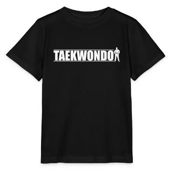 Taekwondo Self Defense - Stanley/Stella MINI CREATOR Kids’ T-Shirt - black - Front - Mikhail (115cm)
