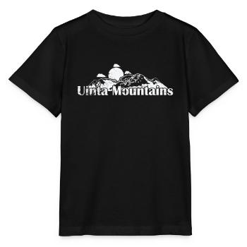 Uinta Mountains, Rocky Mountains, Utah - Stanley/Stella MINI CREATOR Kids’ T-Shirt - black - Front - Mikhail (115cm)