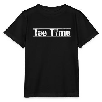 Tee Time Break Golf - Stanley/Stella MINI CREATOR Kids’ T-Shirt - black - Front - Mikhail (115cm)