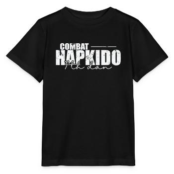 Combat Hapkido 7th Dan amerikanische Kampfkunst - Stanley/Stella Kinder T-Shirt MINI CREATOR  - Schwarz - Vorne - Mikhail (115cm)