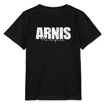 Arnis 9ème degré Kali Arts martiaux philippins - T-shirt bio MINI CREATOR Stanley/Stella Enfant - noir - Devant - Mikhail (115cm)