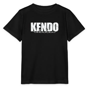 Kendo Rokudan japanische Schwertkampf - Stanley/Stella Kinder T-Shirt MINI CREATOR  - Schwarz - Vorne - Mikhail (115cm)