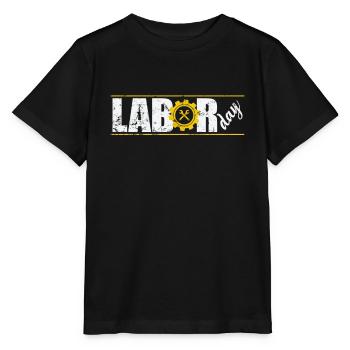 Fête du Travail pour les travailleurs le jour férié - T-shirt bio MINI CREATOR Stanley/Stella Enfant - noir - Devant - Mikhail (115cm)