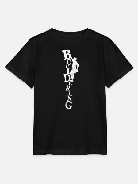 Bouldering Klettersport - Stanley/Stella Kinder T-Shirt MINI CREATOR  - Schwarz