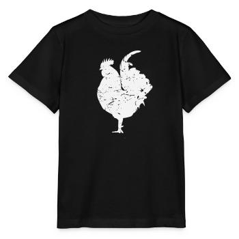 Coq coq - T-shirt bio MINI CREATOR Stanley/Stella Enfant - noir - Devant - Mikhail (115cm)