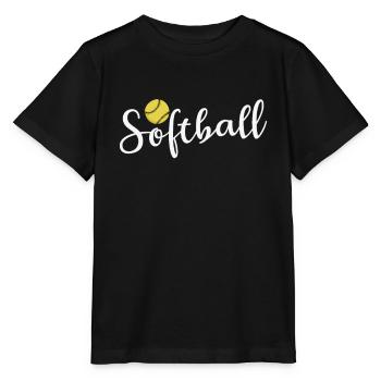 Softball Sports Loisirs - T-shirt bio MINI CREATOR Stanley/Stella Enfant - noir - Devant - Mikhail (115cm)