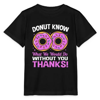 Employé de la semaine Employé du mois - T-shirt bio MINI CREATOR Stanley/Stella Enfant - noir - Devant - Mikhail (115cm)