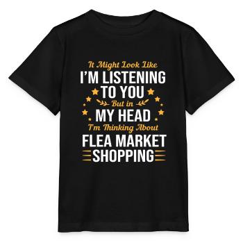 Flea market flea market - Stanley/Stella MINI CREATOR Kids’ T-Shirt - black - Front - Mikhail (115cm)